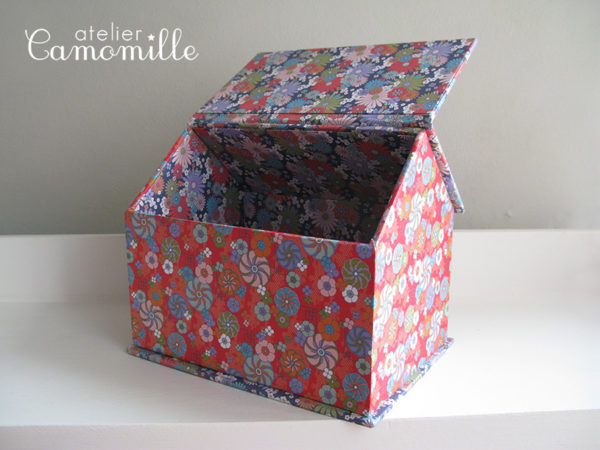 Atelier boite maison cartonnage