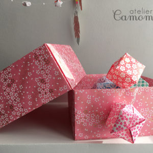 Guirlande lumineuse petits cubes - dans sa boîte