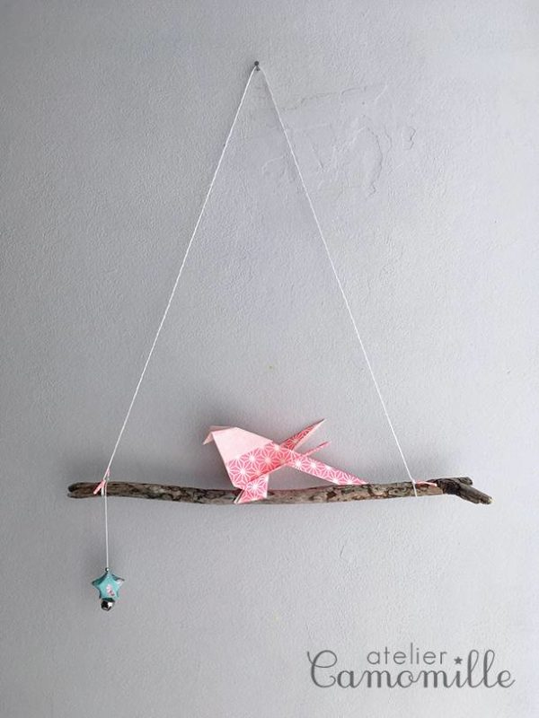 Mésange sur sa branche