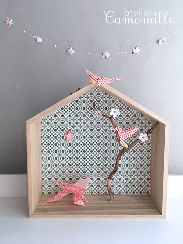 Maison à oiseau - grand modèle 30 x 30 cm
