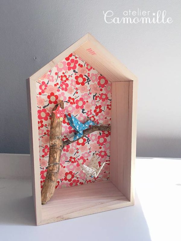 Maison à oiseau - moyen modèle 30 x 18 cm