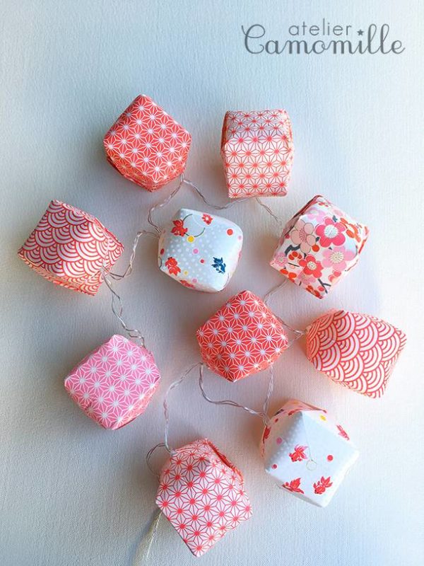 Guirlande lumineuse cubes n°1