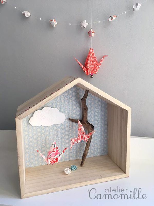 Maison à oiseau - grand modèle 30 x 18 cm