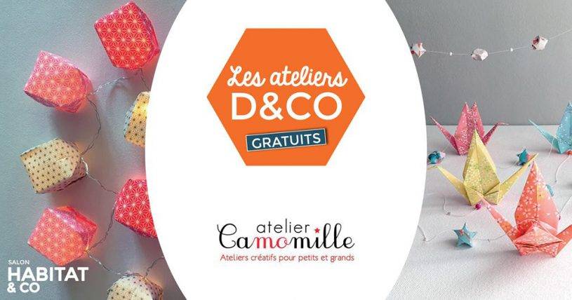 Ateliers déco au salon Habitat & Co !