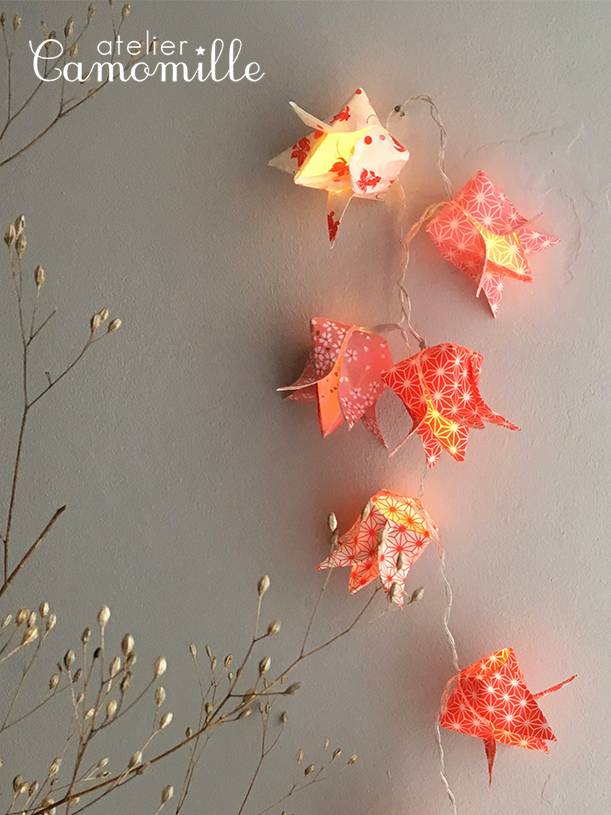Guirlande lumineuse ⭐ boutons de lotus ⭐