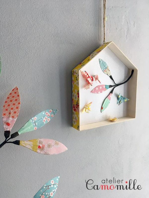 Maison à oiseau déco - petit modèle