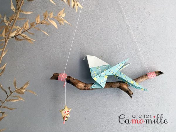 Mésange sur sa branche