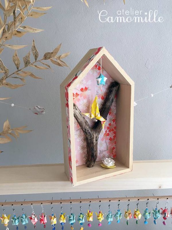 Maison à oiseau déco - petit modèle
