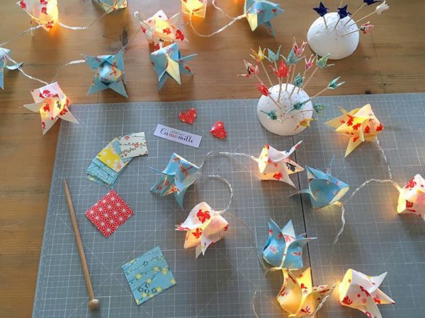 Kit créatif guirlande lumineuse origami