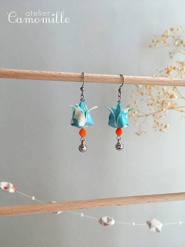 ✨BOUCLES D’OREILLES LOTUS ✨