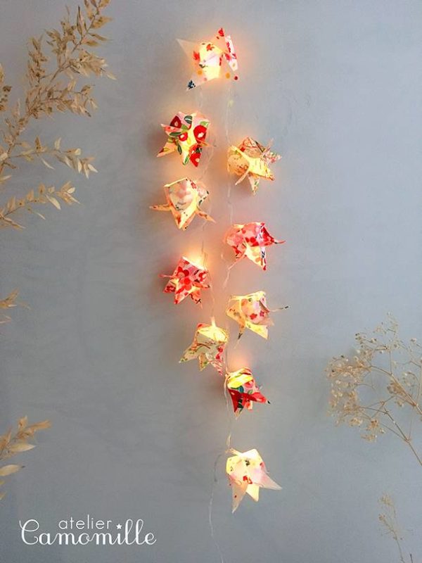 Guirlande lumineuse bouton de lotus n°9
