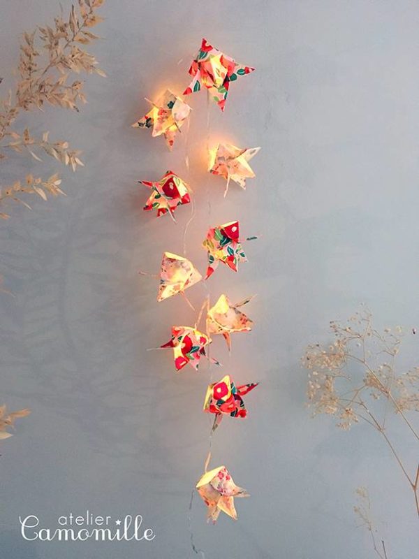 Guirlande lumineuse bouton de lotus n°8