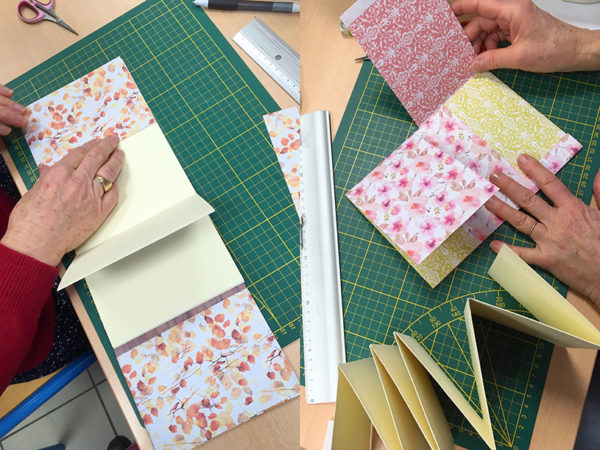 Atelier reliure / carnet accordéon – Image 2