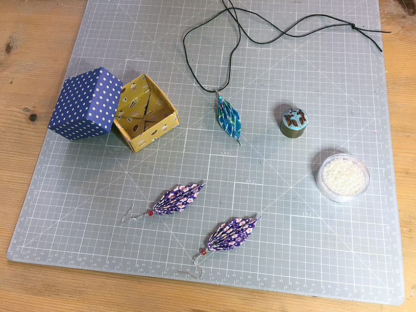 Bijoux en origami