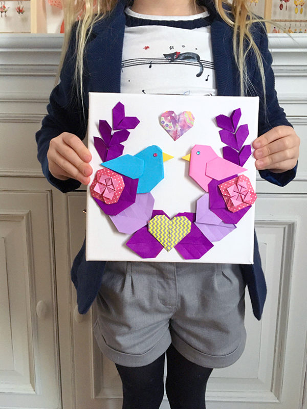 Atelier petit tableau origami – Image 2
