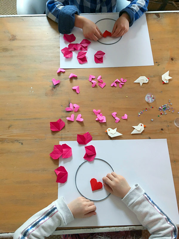 Atelier couronne oiseaux origami – Image 2