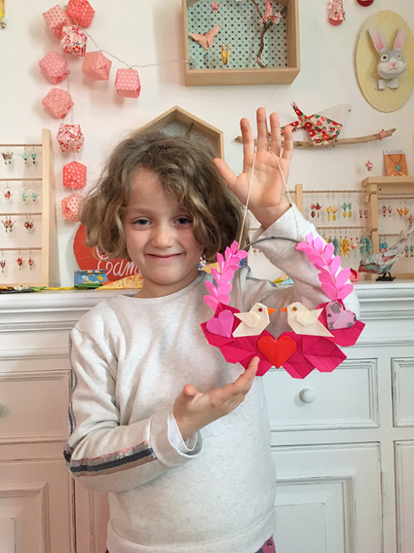 Atelier couronne oiseaux origami – Image 3