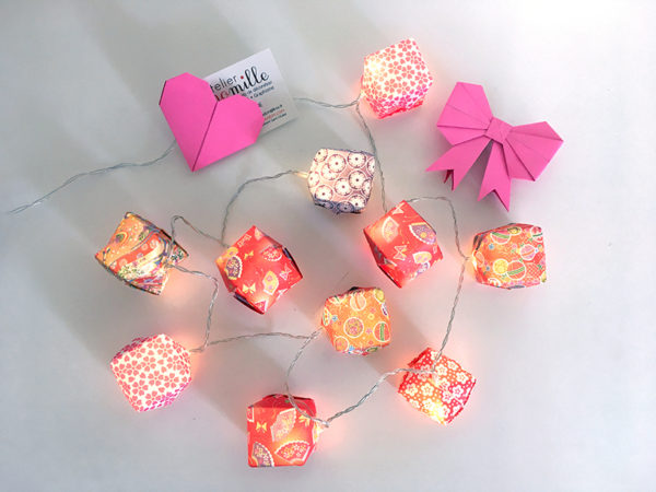 Guirlande lumineuse petits cubes n°1