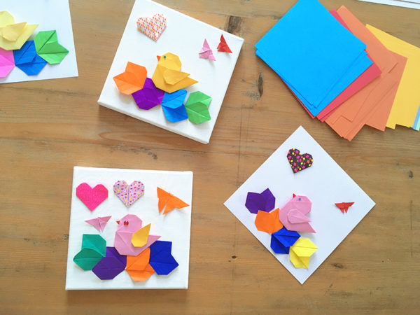 Atelier petit tableau origami – Image 3
