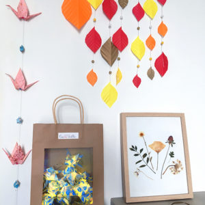 Mobile feuilles d'automnes