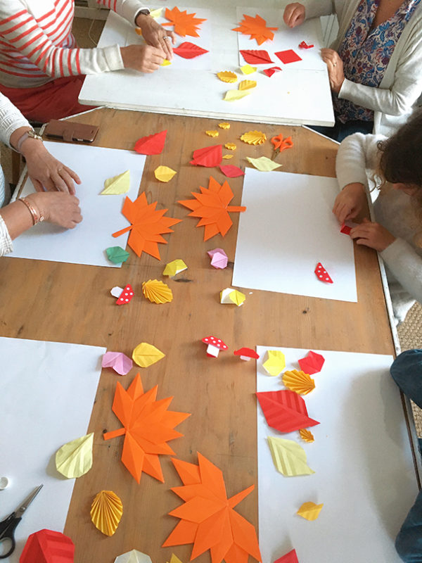 Atelier décoration automnale origami – Image 5