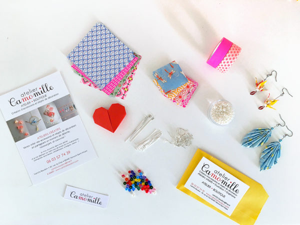 Kit créatif bijoux origami