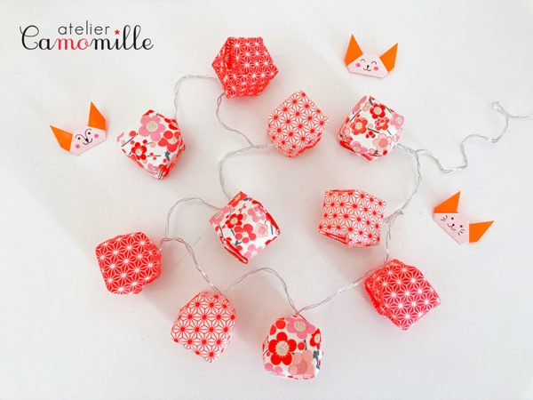 Guirlande lumineuse petits cubes n°2