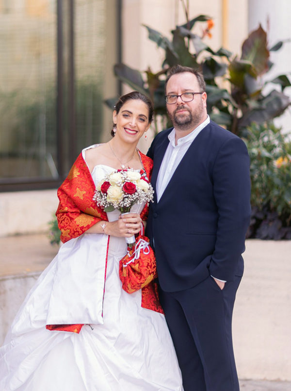Parure de mariée en origami – Image 4