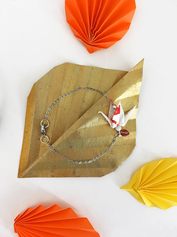 Parure de mariée en origami – Image 5
