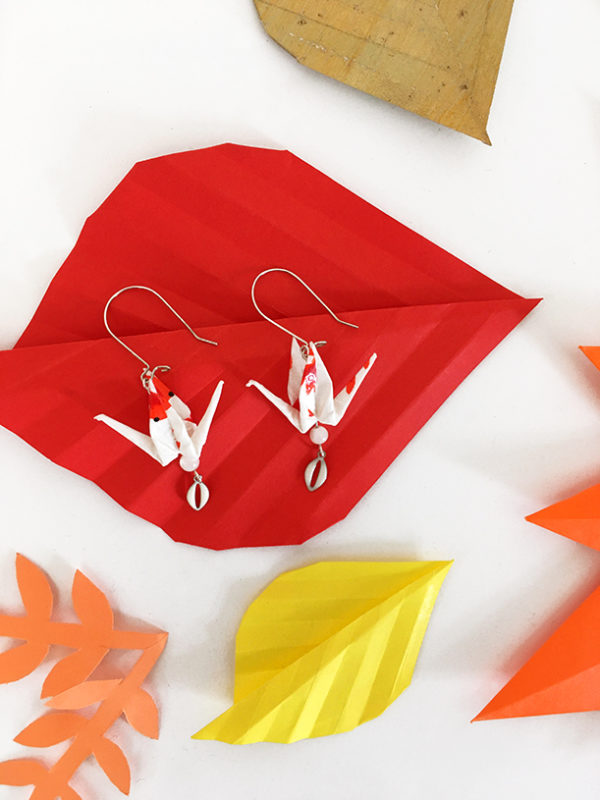 Parure de mariée en origami – Image 6