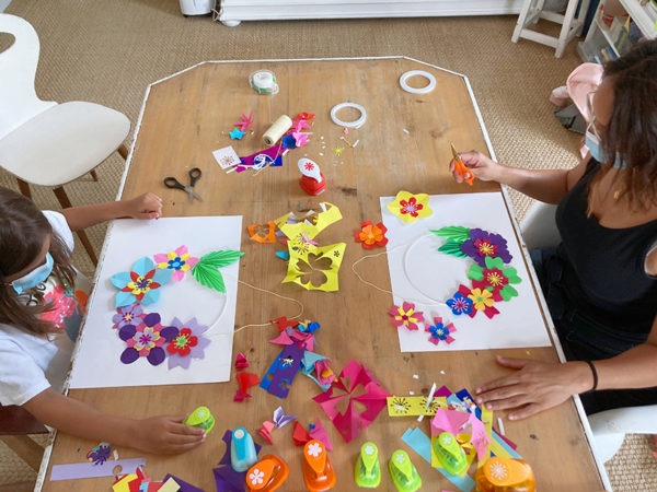 Atelier couronne florale en origami – Image 7