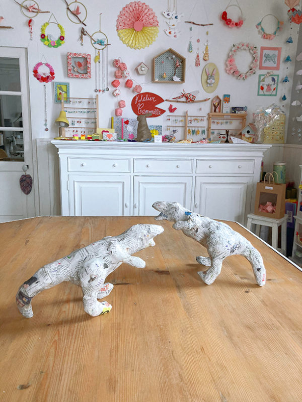 Atelier sculpture dino papier-mâché – Image 6