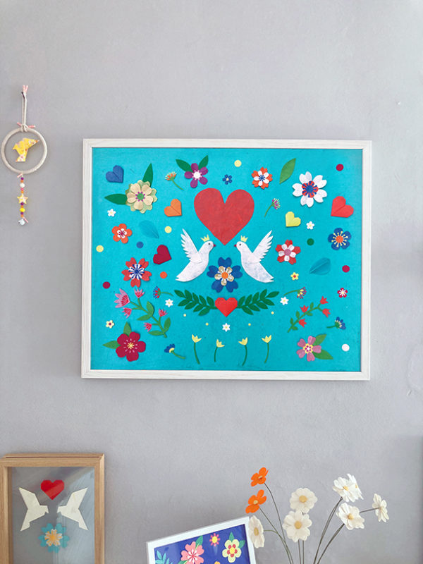 Affiche animal totem • La colombe 2