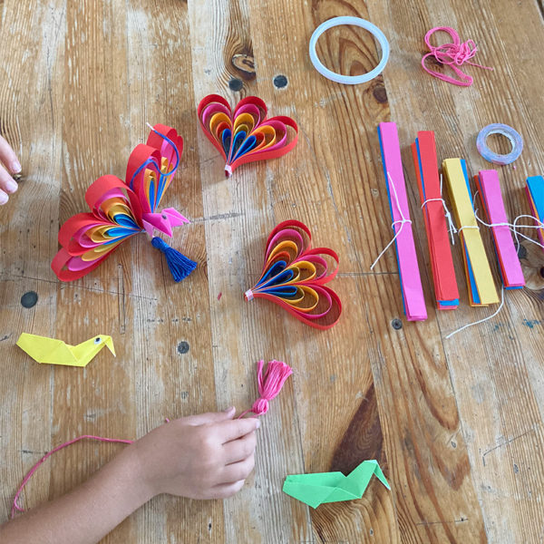 Atelier mobile paon kirigami – Image 2