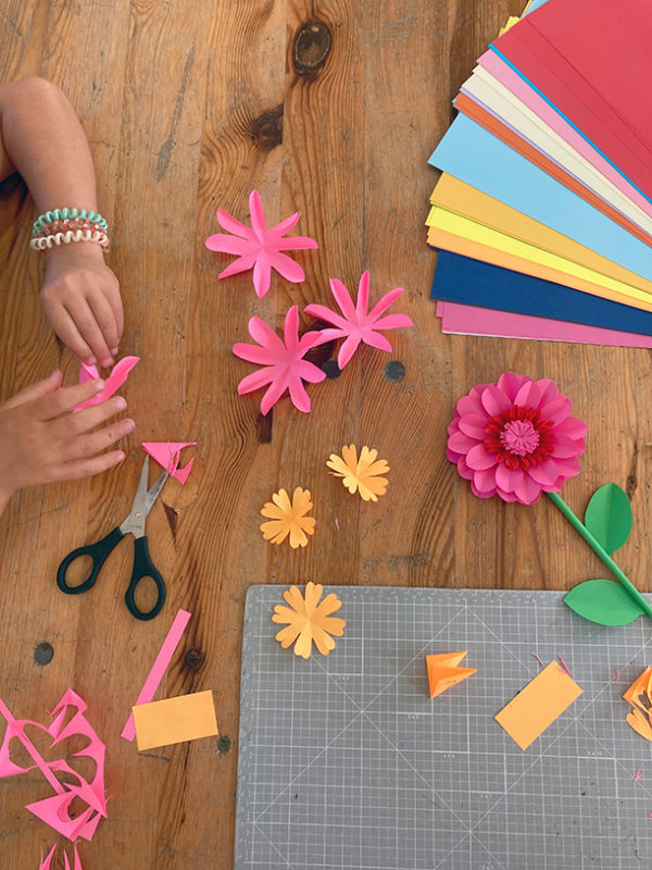 Atelier fleurs 3D kirigami – Image 2