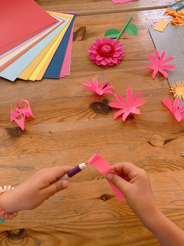 Atelier fleurs 3D kirigami – Image 3