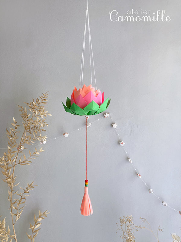 Atelier mobile fleurs de lotus origami – Image 2