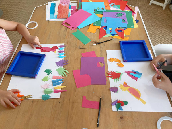 Atelier cadre 3D en papier découpé – Image 2