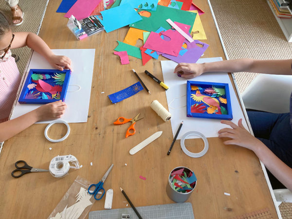 Atelier cadre 3D en papier découpé – Image 3
