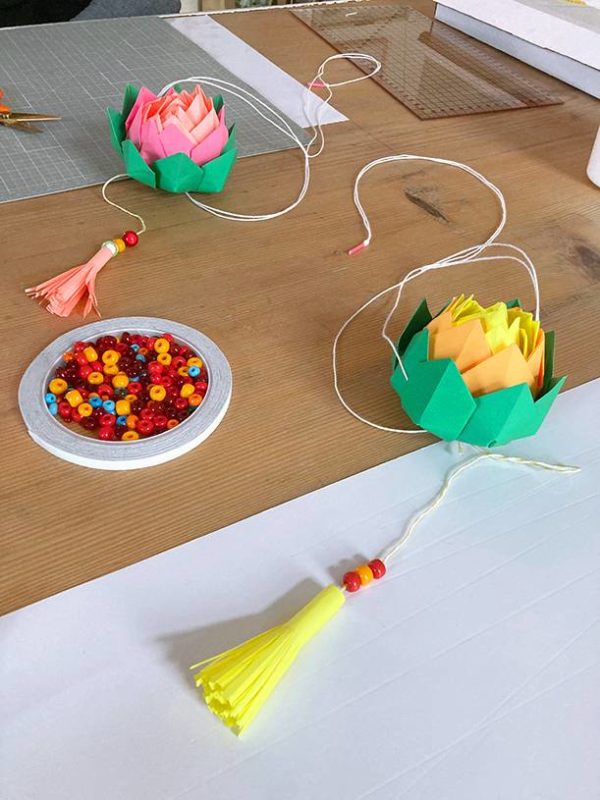 Atelier mobile fleurs de lotus origami – Image 6