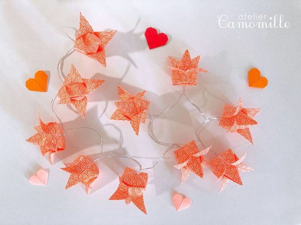 Guirlande lumineuse boutons de lotus n° 18