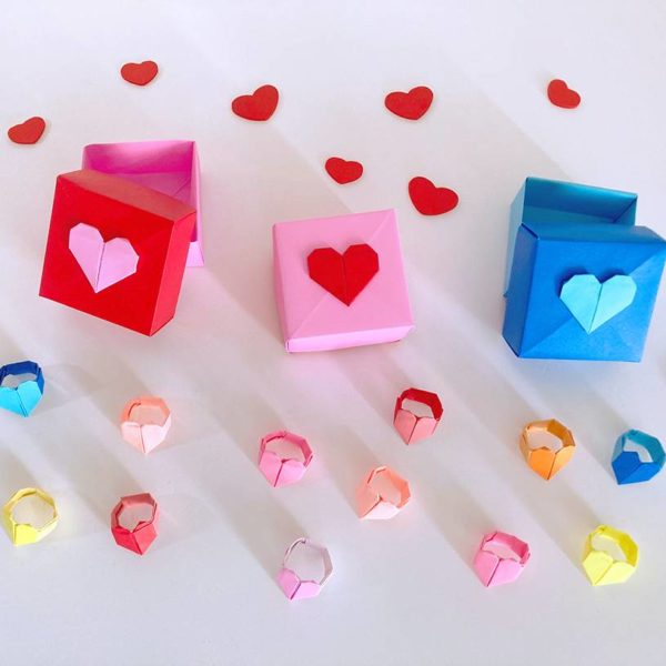 Atelier bague coeur origami – Image 2