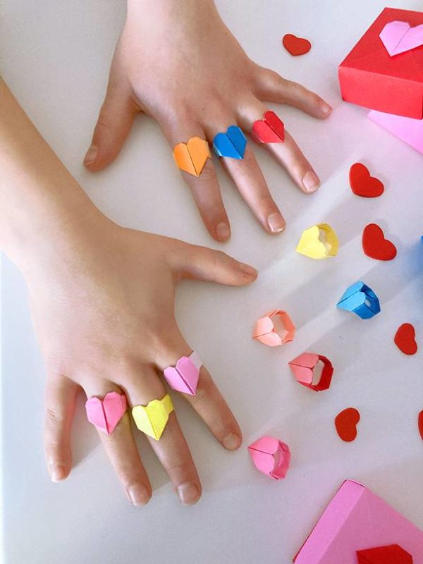 Atelier bague coeur origami – Image 3