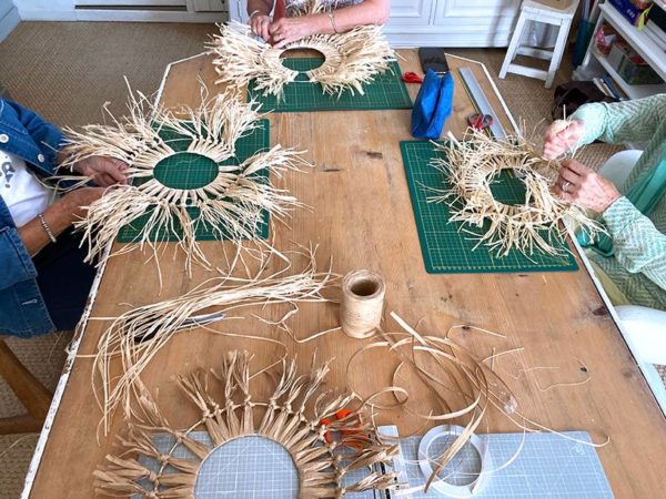 Atelier décoration murale raphia lion 1 – Image 3