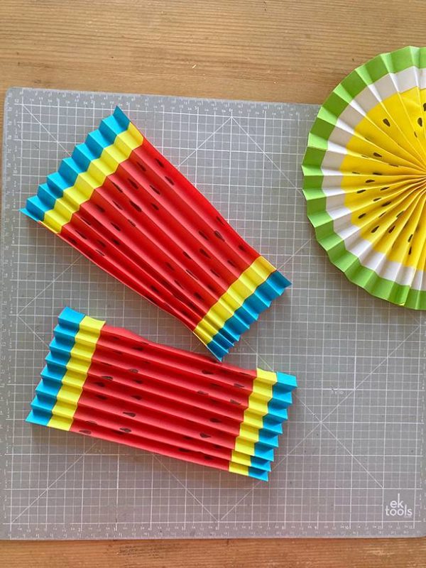 Atelier éventail fruité origami & collage – Image 2