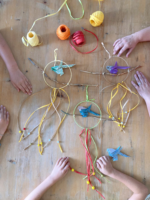 Atelier attrape-rêves raphia – Image 28