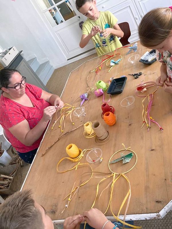 Atelier attrape-rêves raphia – Image 27