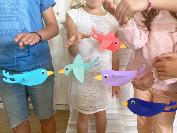 Atelier oiseau vole en papier – Image 5