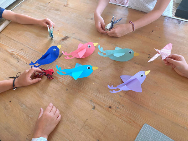 Atelier oiseau vole en papier – Image 8
