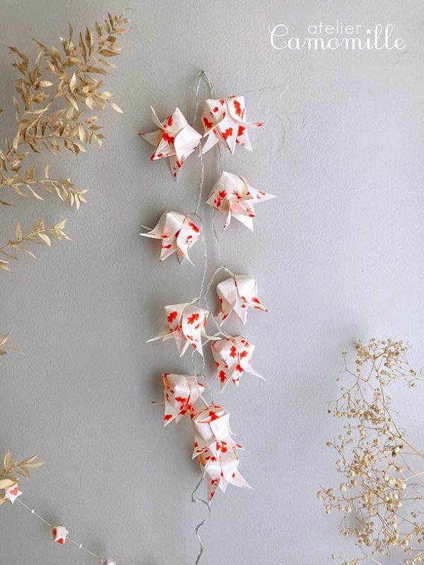 Guirlande lumineuse boutons de lotus n°19